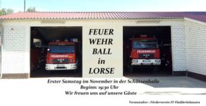 Feuerwehrball am 05.11.2016