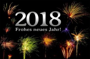 Guten und sicheren Rutsch ins neue Jahr 2018