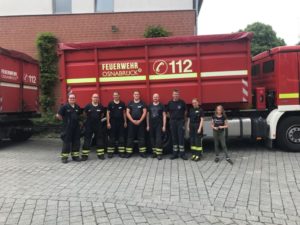 Besuch der Atemschutzstrecke BF Osnabrück / 03.06.2018