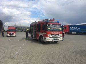 Übung der KFB / 11.08.2018