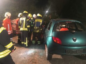 Ausbildung Verkehrsunfall PKW / 18.09.2018