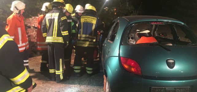 Ausbildung Verkehrsunfall PKW / 18.09.2018