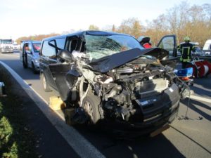 schwerer Verkehrsunfall A1 / 15.11.2018