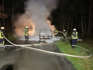 PKW-Brand / 21.03.2019