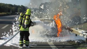 PKW-Brand und Radladerbrand / 24.08.2019