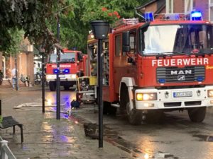 Unwetter über Damme / 13.06.2020