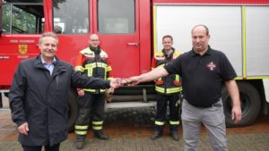 Übergabe Wärmebildkamera