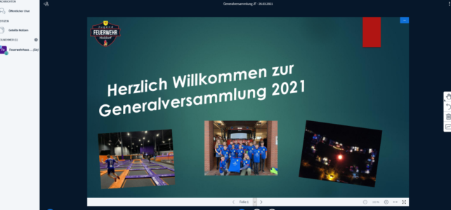Generalversammlung der JF Holdorf / 26.03.2021