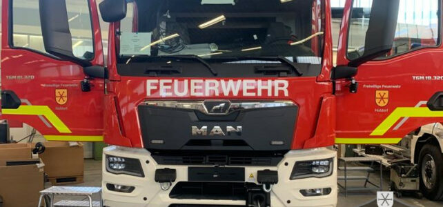 Rohbauabnahme neues HLF / 14.02.2022