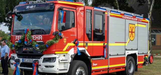 Einweihung Fahrzeuge – Anbau / 25.06.2022