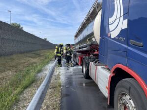 LKW-Brand A1 / 18.07.2022