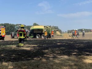Brand Strohpresse + BMA / 19.07.2022