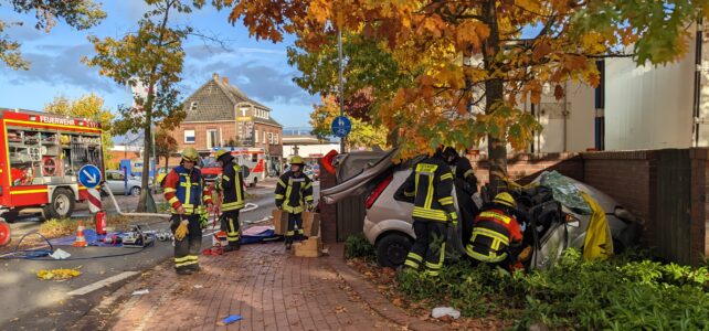 schwerer Verkehrsunfall / 16.10.2022