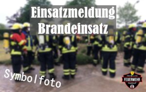 LKW-Brand in Halle / 17.10.2022