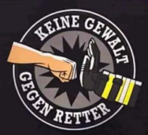 Statement – Keine Gewalt gegen Retter / 01-2023