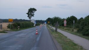 Verkehrsunfall durch Ölspur / 18.07.2023