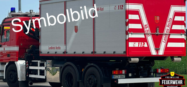 Gefahrguteinsatz Lohne / 14.08.2023
