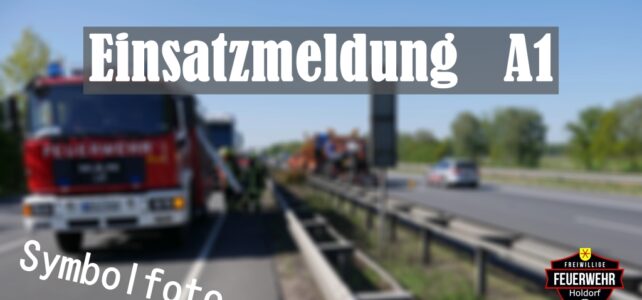 Verkehrsunfall A1 / 23.09.2023
