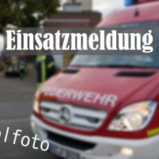Unterstützung Rettungsdienst & BMA / 30.12.2023