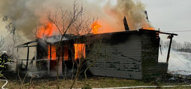 Gebäudebrand Fladderlohausen / 02.02.2024