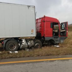 schwerer Verkehrsunfall A1 / 12.02.2024