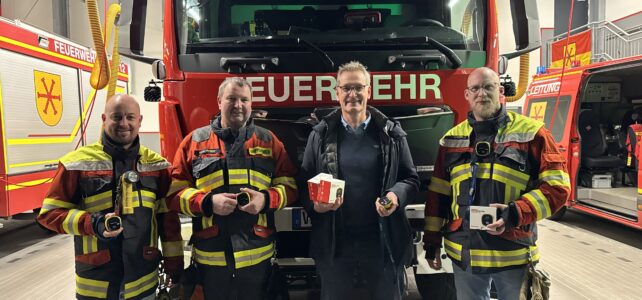 Übergabe CO-Melder / 14.01.2025