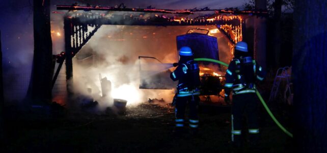 Carport- & PKW-Brand / 09.02.2025