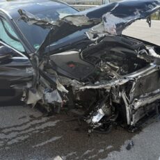 VU mit PKW-Brand – A1 / 01.09.2025