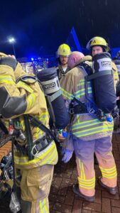 Unterstützung bei Carportbrand / 19.11.2025